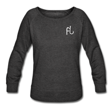 Load image into Gallery viewer, Women’s Crewneck Sweatshirt - heather black