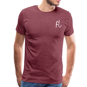 Flip Lures T-Shirt - heather burgundy