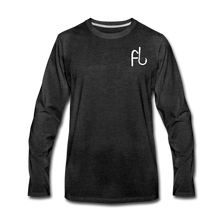 Load image into Gallery viewer, Flip Lures Long Sleeve T-Shirt w/ White Logo - charcoal gray
