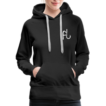 Load image into Gallery viewer, Flip Lures White Logo Women&#39;s Sweater - black
