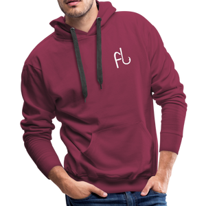 Flip Lures White Logo Sweater - burgundy