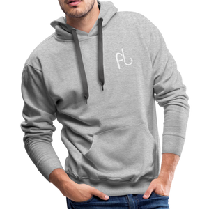 Flip Lures White Logo Sweater - heather gray